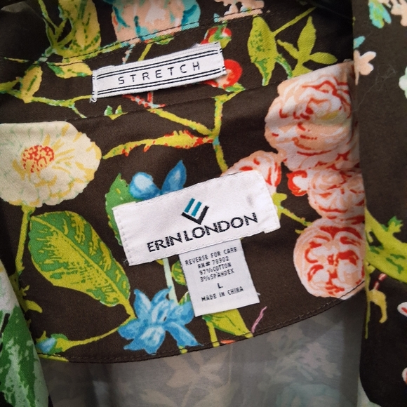 🎉Erin London Floral Utility Jacket - Multicolor - Picture 2 of 6